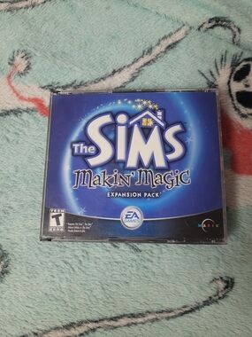 The Sims Makin' Magic Expansion Pack - Blue PC Game Case